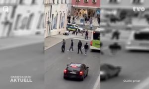 Ba anh em Syria gây náo loạn tiệm kem, tấn công cảnh sát Đức vì mâu thuẫn 15...