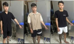 Bắt khẩn cấp ba nam thanh niên 17-18 tuổi chuyên giật bàn bày đồ cúng ở TPHCM
