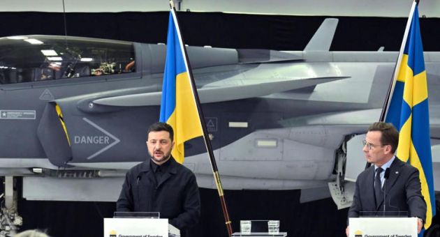 Quyết định chiến lược: Ukraine lựa chọn tiêm kích Thụy Điển thay vì máy bay...